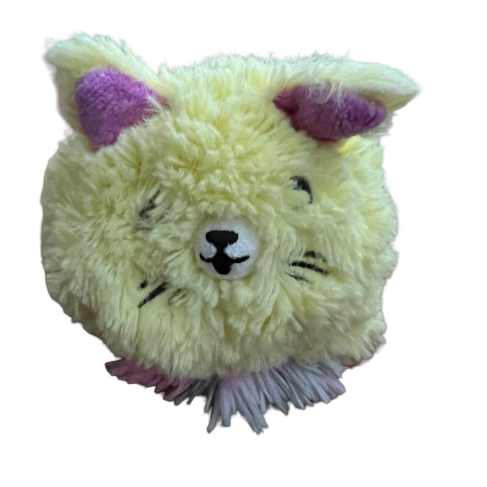 Pikmi Pops Yellow Pink Plush‎ Cute Soft  Adorable Stuffed Animal Kids Toy 5”